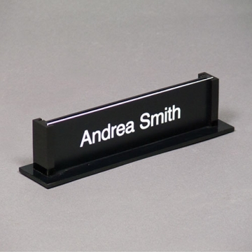 Image of item: Two-Sided Acrylic Name Holder