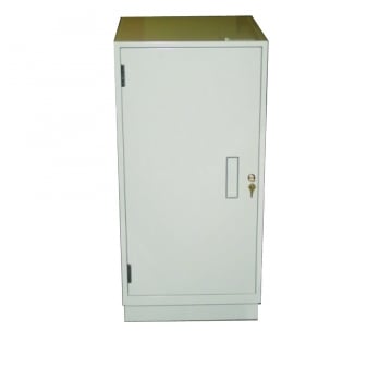Image of item: Fenco Silverline Pedestal Unit with 2 Adjustable Shelves behind Locking Cupboard Door