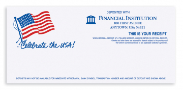Image of item: Two-Color Teller Receipt Designs
