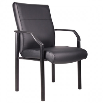Image of item: Executive Mid-Back Guest Chair In LeatherPlus