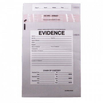 Image of item: 9 x 12 Evidence Bag