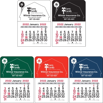 Image of item: Barn Vinyl Adhesive Mini Stick Calendar 2025