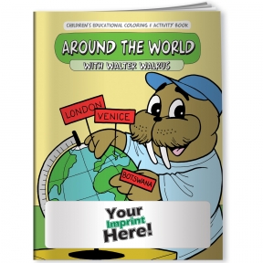Image of item: Coloring Book -  Around the World with Walter Walrus