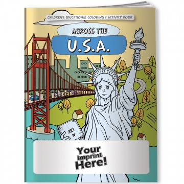 Image of item: Coloring Book - Across the U.S. (State Capitals)