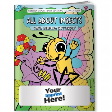 Image of item: Coloring Book -  All About Insects with Belinda Butterfly