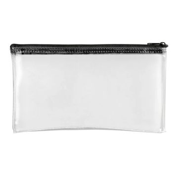 Image of item: 11W x 6H  Clear Vinyl Zipper Wallets