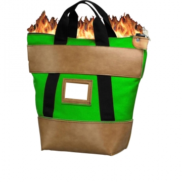 Image of item: 16W X 24H X 7D Fire Resistant Locking Courier Bags - Made to Order