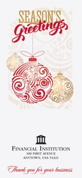 Image of item: Season's Greetings - 3-1/4W - Holiday Drive-Up Envelopes