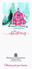 Image of item: Winter Barn - 3-1/4W - Holiday Drive-Up Envelopes