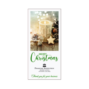 Image of item: Cozy Candle - 3-1/4W - Holiday Drive-Up Envelopes