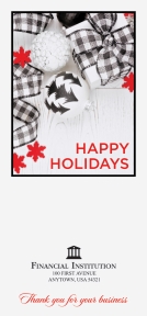 Image of item: Farmhouse Happy Holidays - 3-1/4W - Holiday Drive-Up Envelopes