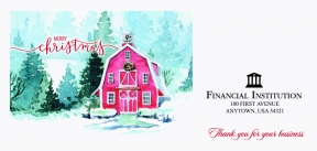 Image of item: Winter Barn - Drive-up Envelopes Open Side