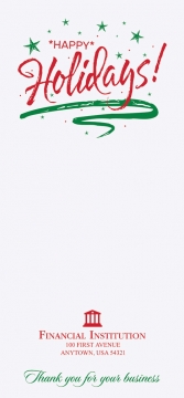 Image of item: Starry Happy Holidays - 3-1/4 x 7 Open End - Drive-Up Envelopes