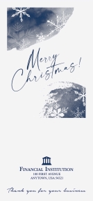 Image of item: Merry Christmas - 3-1/4 x 7 Open End - Drive-Up Envelopes