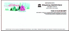 Image of item: Winter Barn - Holiday Teller Receipts