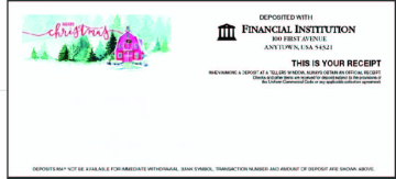 Image of item: Winter Barn - Holiday Teller Receipts