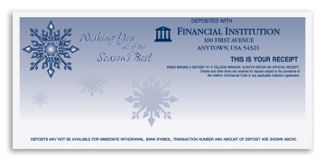 Image of item: Snowflake Season’s Best - Holiday Teller Receipts