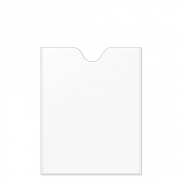 Image of item: Polyethylene Passbook Jackets - 3-3/4W x 4-3/4H - Stock