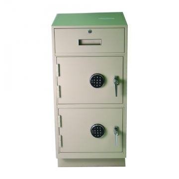 Image of item: Fenco Silverline Pedestal Unit with 1 Locking Box Drawer, 2 Frame Lockers