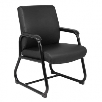 Image of item: Heavy Duty Caressoft Guest Chair in Black
