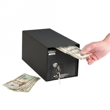 Image of item: Horizontal Mount Front Load Drop Box. 6H x 6W x 11-1/2D