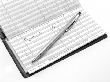 Image of item: Check Register Stock 6W X 3H, 30 Pages