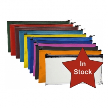 Image of item: 11W x 6H Zipper Wallets - Expanded Vinyl - Quick Ship
