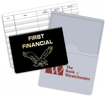 Image of item: Stock ClearView CardBook and Cardholders - One Color Imprint