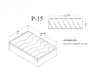 Image of item: Seven Compartment Sorter Tray