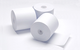 Image of item: ATM Receipt Rolls, 2-1/4" x 670' , No Sensemarks - 8 rolls