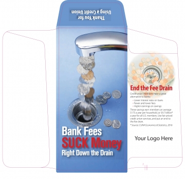 Image of item: Drive-Up Envelopes - Bank Fees Suck Your Money