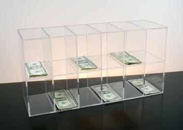 Image of item: 12 Pocket Acrylic Currency Sorter