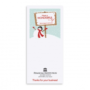 Image of item: Holiday Drive-Up Envelopes - 3-1/4W - Have a Wonderful Day