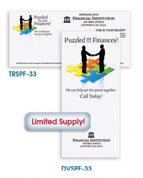 Image of item: Teller Receipts