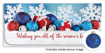 Image of item: Season’s Best Decorations - Holiday Currency Envelopes