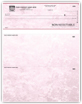 Image of item: Marble Laser Inkjet Advice of Deposit Form
