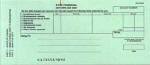 Image of item: Return Item Notice Bank Notices Forms Three Part Parts Same