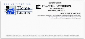 Image of item: Teller Receipts Conventional