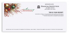 Image of item: Merry Christmas Decorations - Holiday Teller Receipts