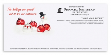 Image of item: Holiday Teller Receipts - The Holidays are Special and So are Our Customers