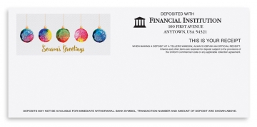 Image of item: Holiday Teller Receipts - Season's Greetings