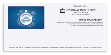 Image of item: Holiday Teller Receipts - A Very Merry Christmas