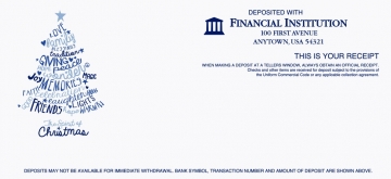 Image of item: The Spirit of Christmas - Holiday Teller Receipts