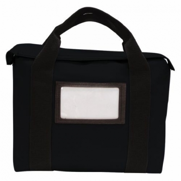 Image of item: 14W x 11H X 3D Fire Resistant Briefcase Courier Black