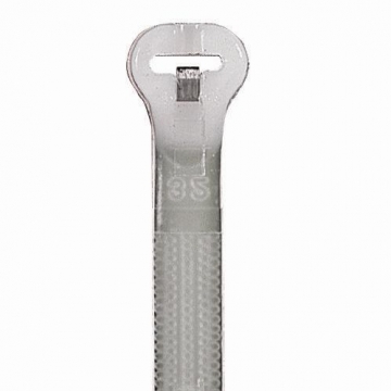 Image of item: Self-Locking Bag Ties with Metal Teeth, Clear