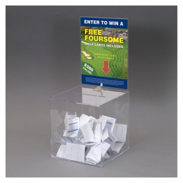 Image of item: Mid-Size Locking Entry Box, 9.5" SQ