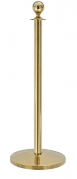 Image of item: QueueWay Sphere Rope Stanchion with Ball Top
