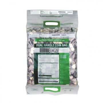 Image of item: 14W x 23H Coin Bags with Double Handles - 100/CTN