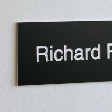 Image of item: Surface Engraved Nameplate - 8W x 2H