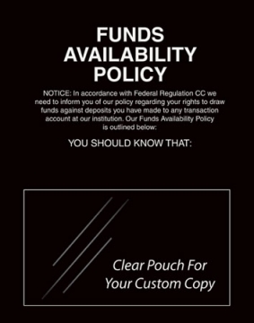 Image of item: Availability of Funds